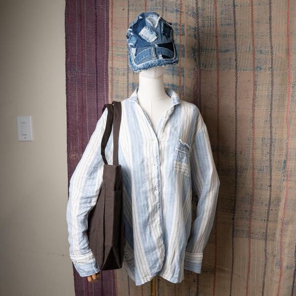 Brown upcycled carhartt tote bag - Picture 3 of 8